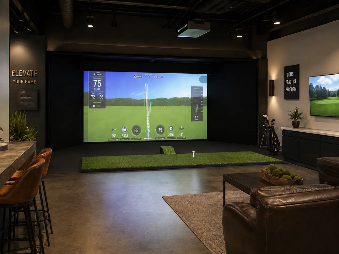 Wall-to-Wall Studio Series Commercial Golf Simulator Enclosure Kits